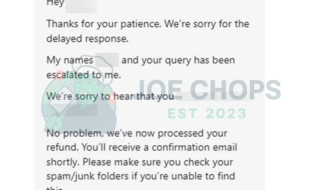 Gymshark Order Success